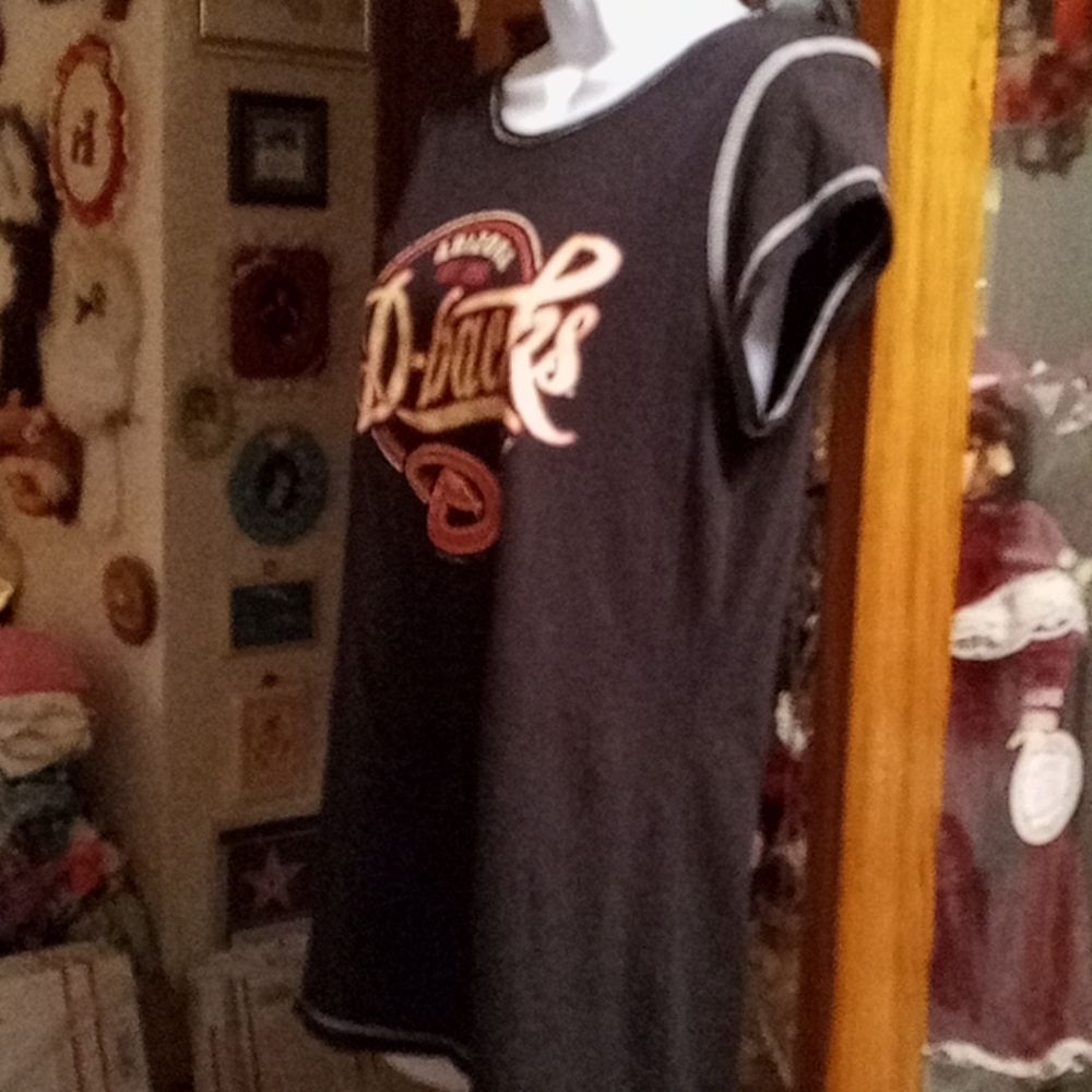 Cute,Arizona Diamond Backs,🐉🐉Lady's, Baseball T-shirt💥💥💥 - Picture 3 of 5